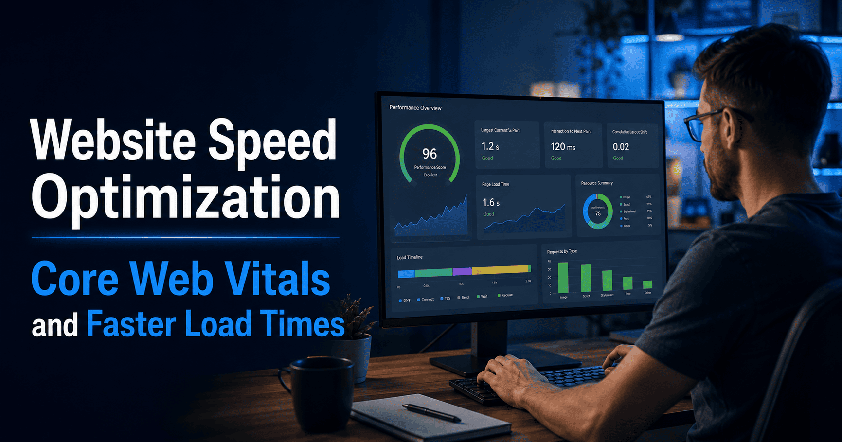 Website speed optimization core web vitals