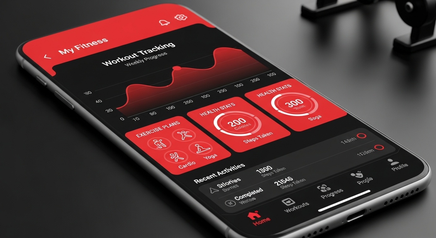 FitTrack Fitness Mobile App