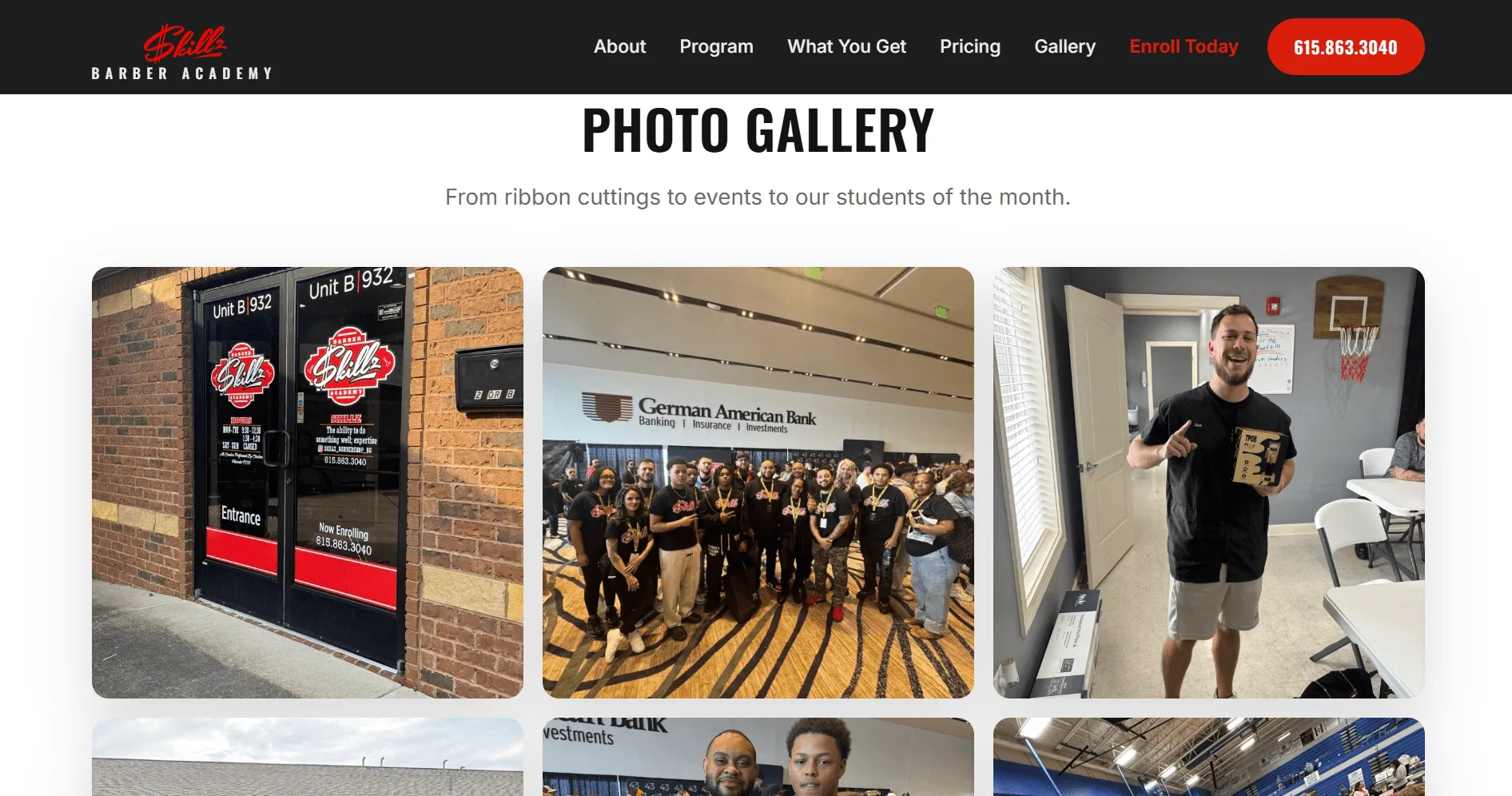 Skillz barber academy photo gallery